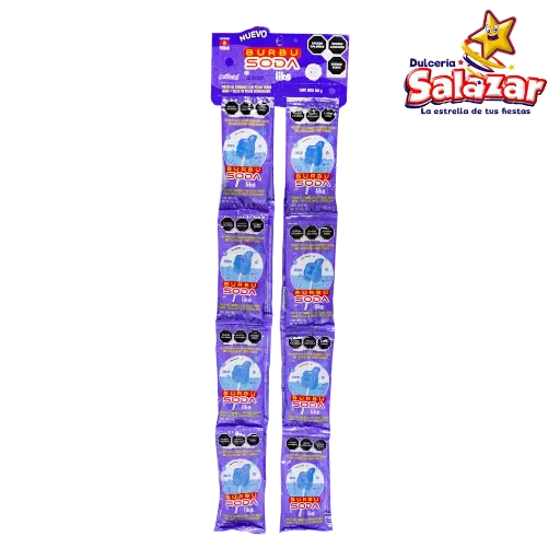 [ANA0026] PALETA BURBUSODA LIKE MORA AZUL 18G -T.360GR- "C/16/20"