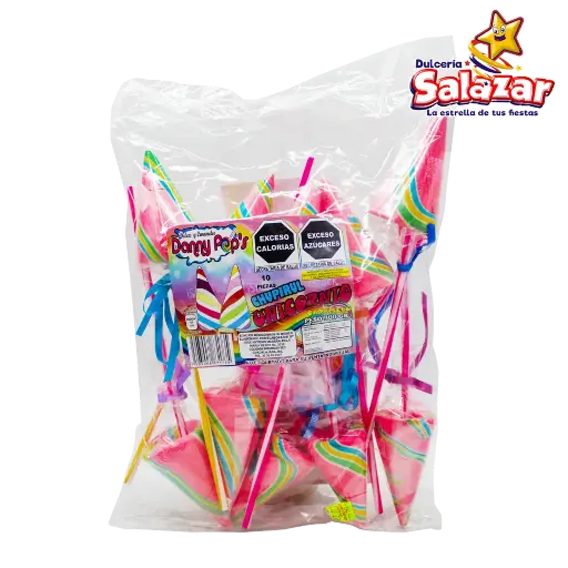 [CONFI0070] PALETA CHUPIRUL UNICORNIO -B.300G- "C/22/10"