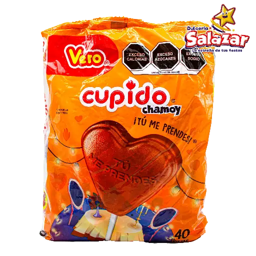 [VER0194] PALETA CUPIDO CHAMOY VERO PALETA -B.640G- "C/24/40"