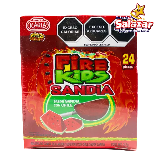 [KAR0017] PALETA FIRE KIDS SANDIA KARLA PALGOMA -D.312G- "C/24/24"