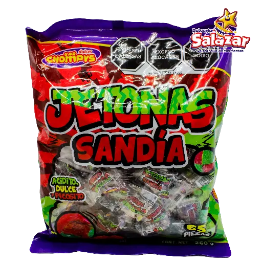 [CHY0073] PALETA JETONAS SANDIA CHOMPYS -B.260G- "C/20/65"