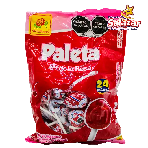 [ROS0113] PALETA JUMBO CEREZA  DLR -B.456GR- "C/25/24"