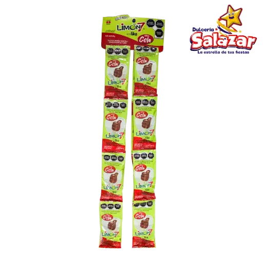 [ANA0025] PALETA LIKE LIMON 7 SOLAPA 18G -T.360GR- "C/16/20"