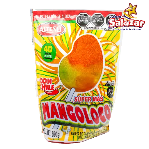 [ALT0034] PALETA MANGO LOCO SUPER MAS ALTEÑO -B.360G- "C/32/40"