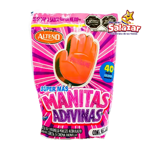 [ALT0324] PALETA MANITA SUPER MAS ALTEÑO -B.360G- "C/32/40"