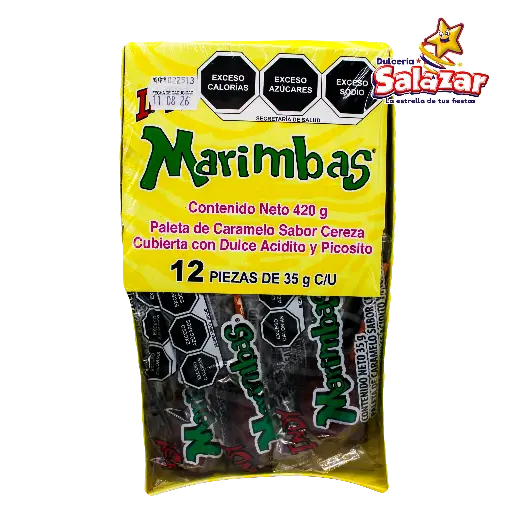 [IND0002] PALETA MARIMBAS INDY -D.420G- "C/32/12"