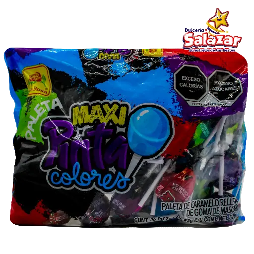 [ROS0118] PALETA MAXI PINTACOLORES DLR -B.575GR- "C/24/25"