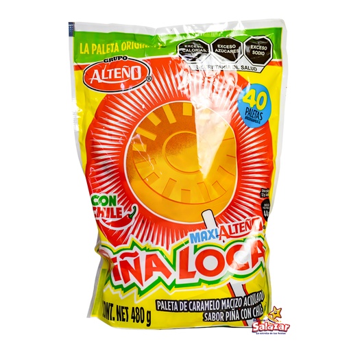 [ALT0080] PALETA MAXI PIÑA LOCA -B.560G- "C/20/40"