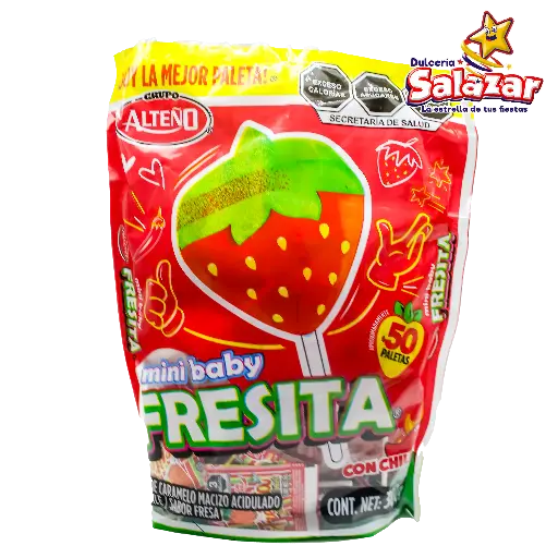 [ALT0010] PALETA MINI BABY FRESITA ALTEÑO -B.300G- "C/28/50"