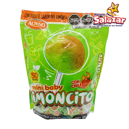 [ALT0016] PALETA MINI BABY LIMON ALTEÑO -B.300G- "C/28/50"