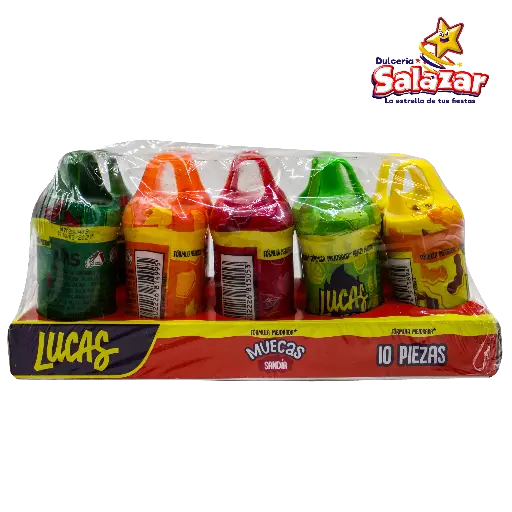 [EFF0129] PALETA MUECAS SURTIDO LUCAS -D.240G- "C/24/10"