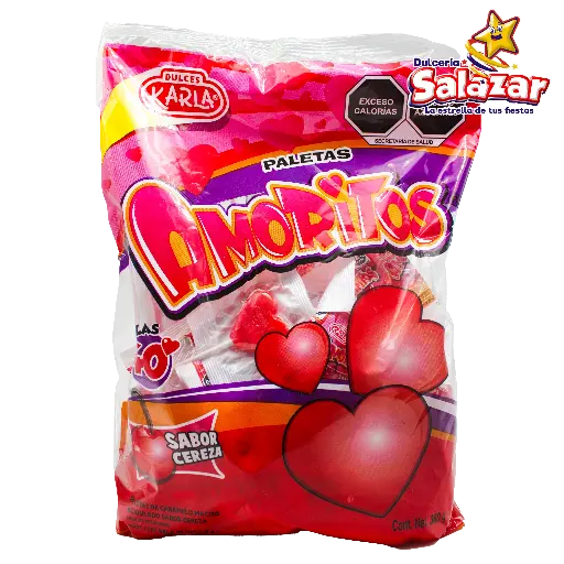 [KAR0004] PALETA AMORITOS BICOLOR KARLA -B.360G- "C/30/40"