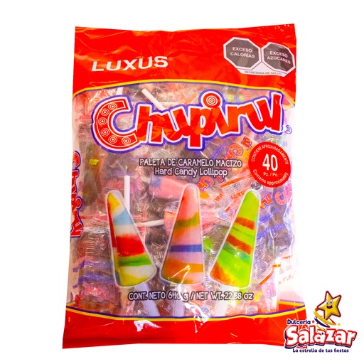 [TEC0074] PALETA PALETA CHUPIRUL LUXUS -B.640G- "C/20/40"
