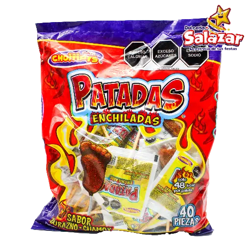 [CHY0079] PALETA PATADAS ENCHILADA -B.560G- "C/20/40"