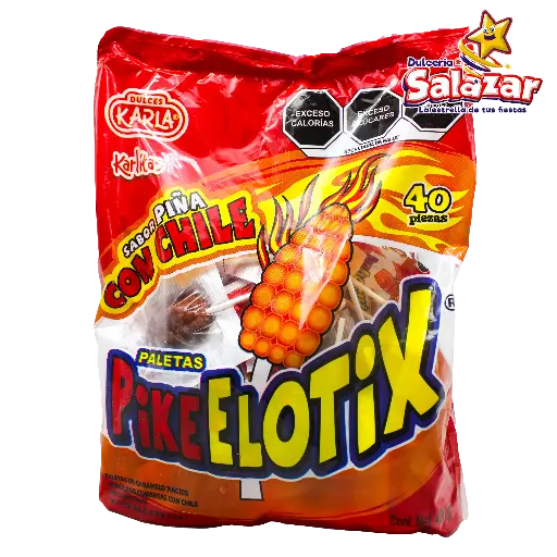 [KAR0035] PALETA PIKE ELOTIX C/CHILE KARLA -B.400G- "C/30/40"