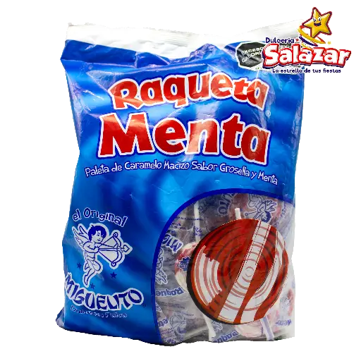 [MIG0074] PALETA RAQUETA MENTA PALETA MIGUELITO -B.800G- "C/20/40"