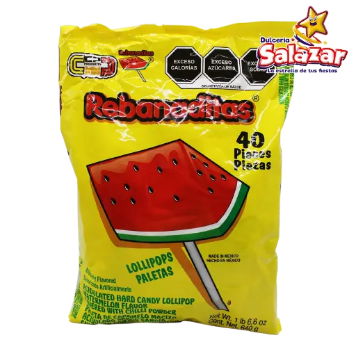 [CPO0017] PALETA REBANADITA CON CHILE CP -B.640G- "C/24/40"