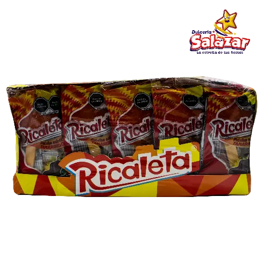 [RIC0001] PALETA RICALETA TAMARINDO -D.625G- "C/20/25"