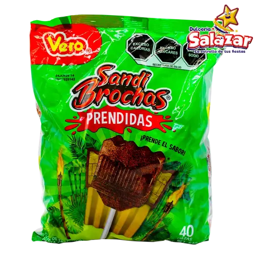 [VER0136] PALETA SANDI BROCHAS PRENDIDAS VERO -B.640G- "C/24/40"