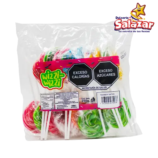 [MRC0043] PALETA TRENZADITA SURTIDA B/IRIS P -B.250G- "C/24/20"