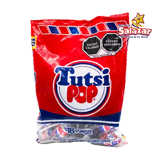 [TUT0009] PALETA TUTSI CHUPA POP -B.360G- "C/12/18"