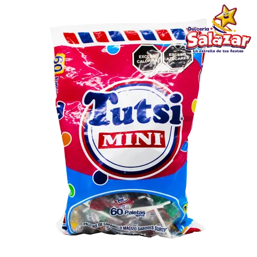 [TUT0005] PALETA TUTSI POP MINI SURTIDA -B.324G- "C/24/60"