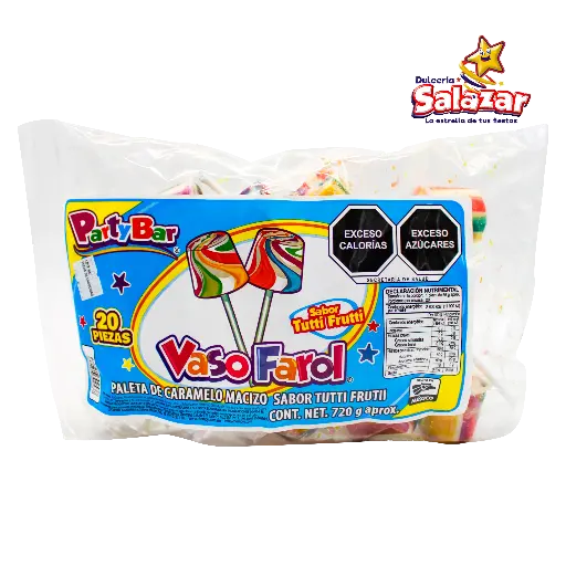 [CHY0019] PALETA VASO FAROL SURTIDA -B.720G- "C/12/20"