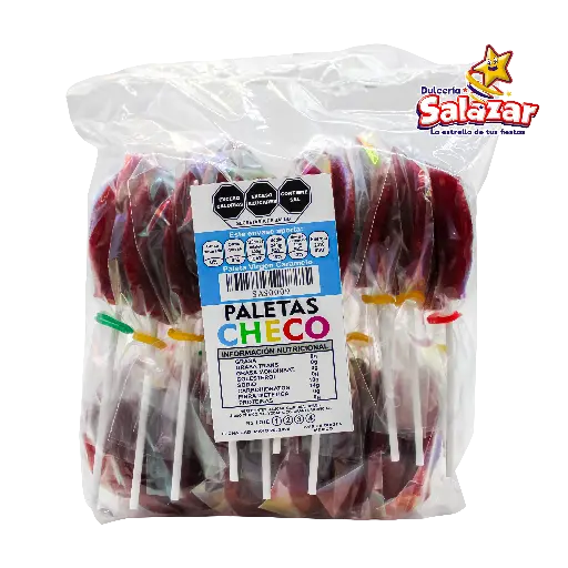 [SAS0009] PALETA VIRGEN CARAMELO GRANDE -B.20P- "C/30/20"