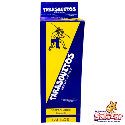 [MPP0093] PALILLOS DENTALES TARASQUITOS ** "C/10/10/800"