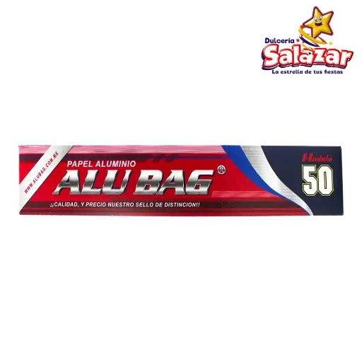 [ALUBAG0002] PAPEL ALUMINIO ALUBAG MOD. 50 "C/25/1"