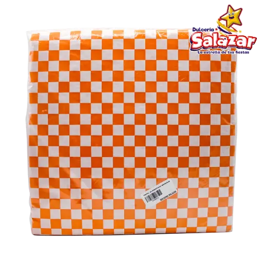 [AYA0039] PAPEL GRADO ALIMENTICIO ENVOLTURA NARANJA"C/5/200"