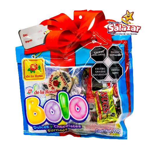 [ROS0451] PAQUETE BOLO SURTIDO -B.229GR- "C/40/1"