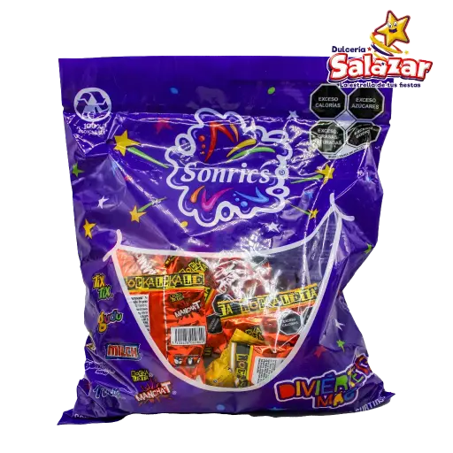 [SON0031] PAQUETE DIVIERTETEMAS SONRICK -B.1KG- "C/6/1 "