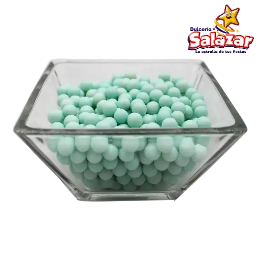 [TRU0448] PERLA JUMBO MATE MENTA PASTEL "C/5/1"