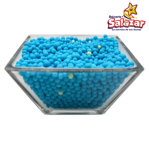 [TRU0413] PERLA MATE AZUL PASTEL "C/5/1"