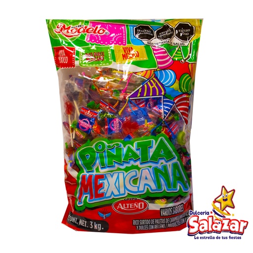 [ALT0061] PIÑATA MEXICANA -B.3KG- "C/6/1"