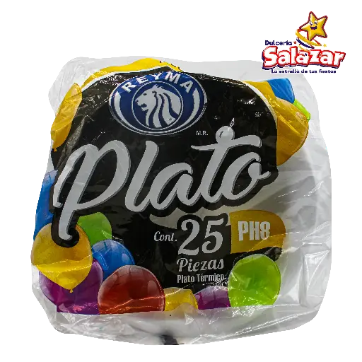 [REYM0015] PLATO TERMICO PH8 REYMA PH8 -B.25PZA- "B/20/25"