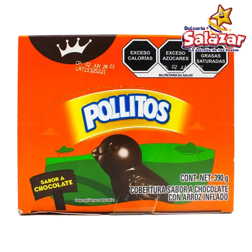 [RCO0369] POLLOS CHOCOLATE RICOLINO -D.390G- "C/20/60"