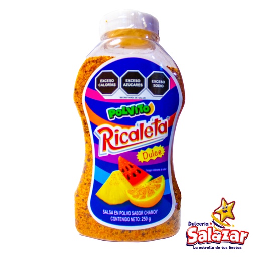 [RIC0005] POLVITO RICALETA DULCE -BOT.250G- "C/24/1"