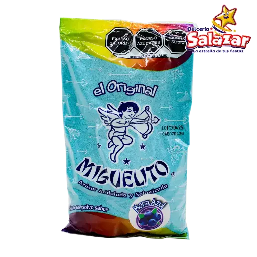 [MIG0108] POLVO MIGUELITO SABOR MORA AZUL -B.980GR- "C/20/1"