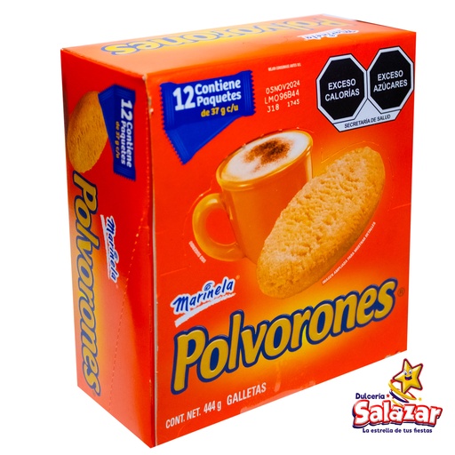 [RCO0080] POLVORONES  MARINELA -D.444G- "C/12/12"
