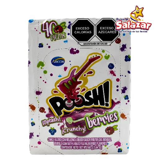 [DOS0091] CHICLE POOSH BERRIES -D.160G- "C/18/40"