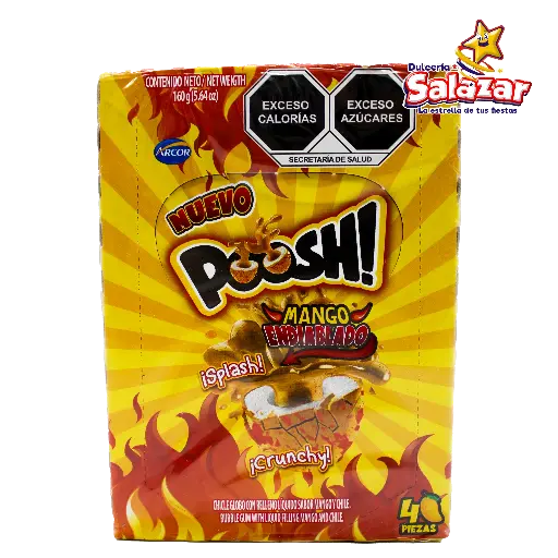 [DOS0069] CHICLE POOSH MANGO ENDIABLADO -D.160G- "C/18/40"