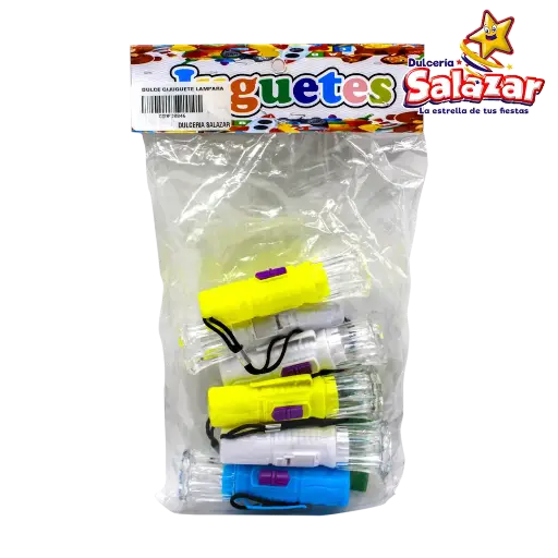 [CONFI0046] POPOTE C/DULCE LAMPARA CONFITADOS "C/24/6"