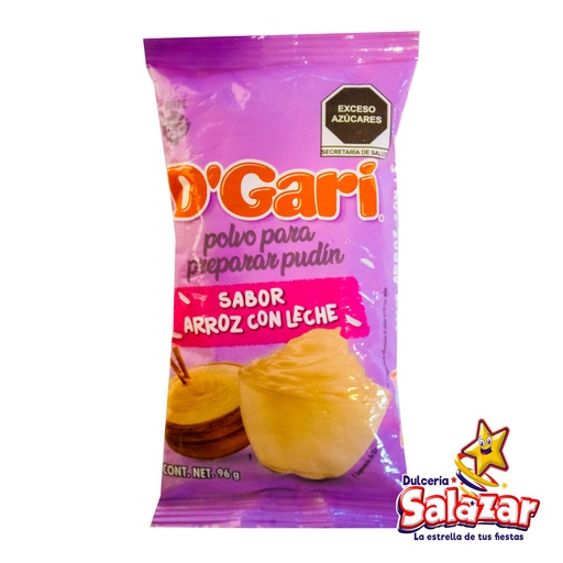 [DGA0056] PUDIN ARROZ CON LECHE D'GARI -B.96G- "C/24/1"