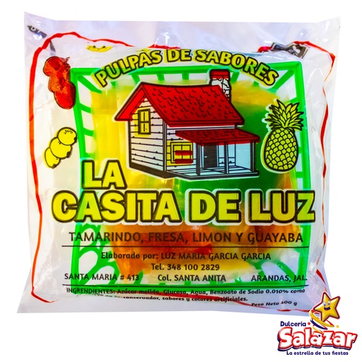 [MRC0005] PULPA CANASTA DE SABORES CASITA -B.400G- "C/45/40"