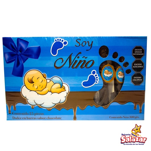 [REB0014] PURO CHOCOLATE SOY NIÑO -D.300G- "C/23/25"