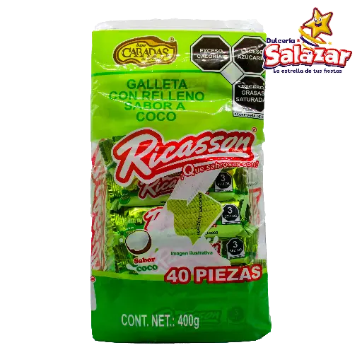[COL0044] RICASSON COCO CABADA -D.400G- "C/12/40"