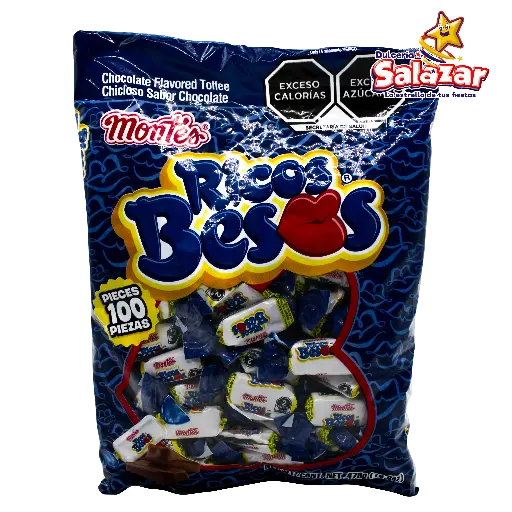 [MON0005] CHICLOSO RICOS BESOS MONTES -B.470G-  "C/20/100"