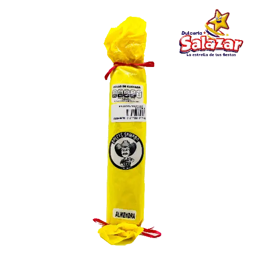 [GUA0008] ROLLO DE GUAYABA RELLENO ALMENDRA -D.1PZA-